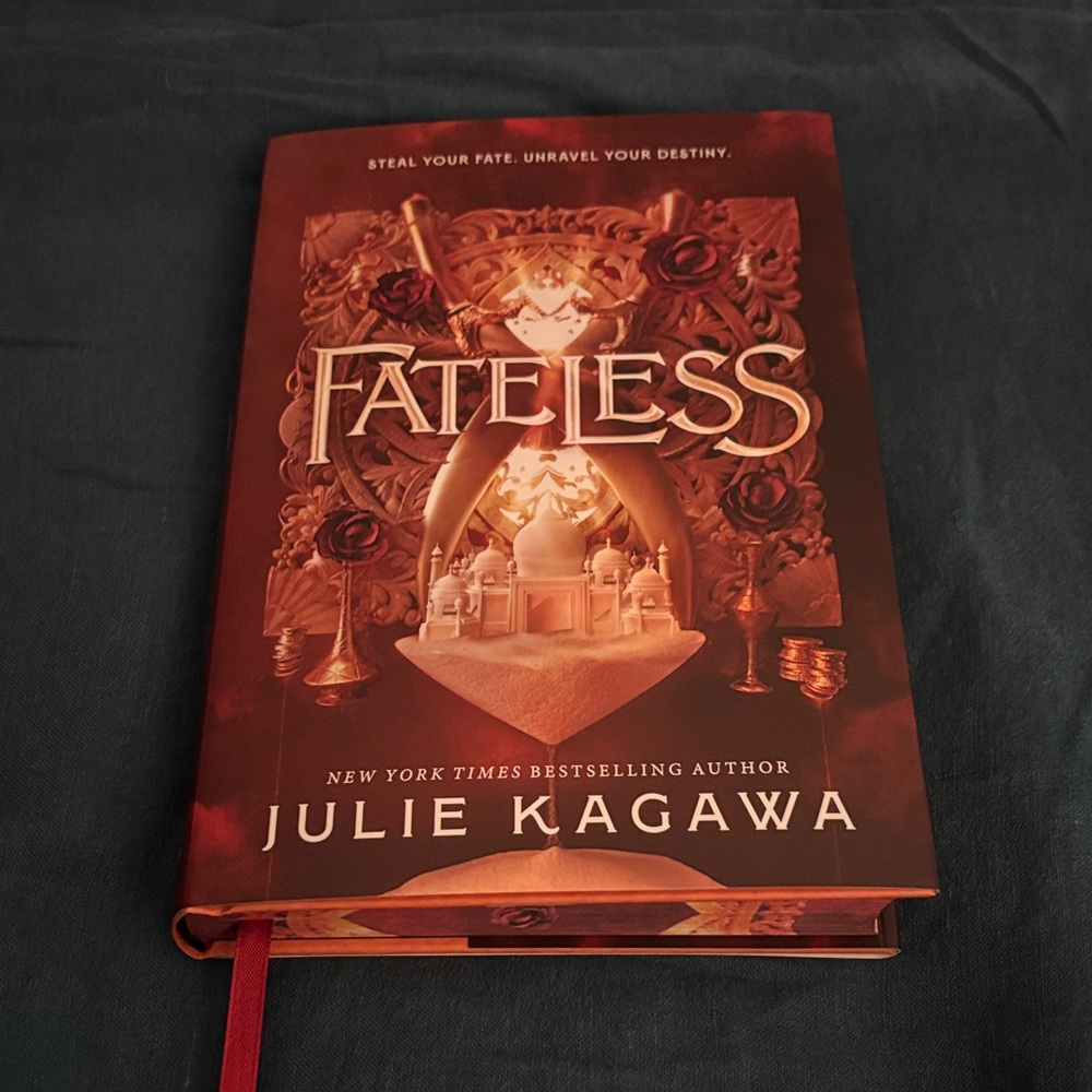 FATELESS Hardcover Book by Julie Kagawa - LitJoy Crate Signed Special Edition